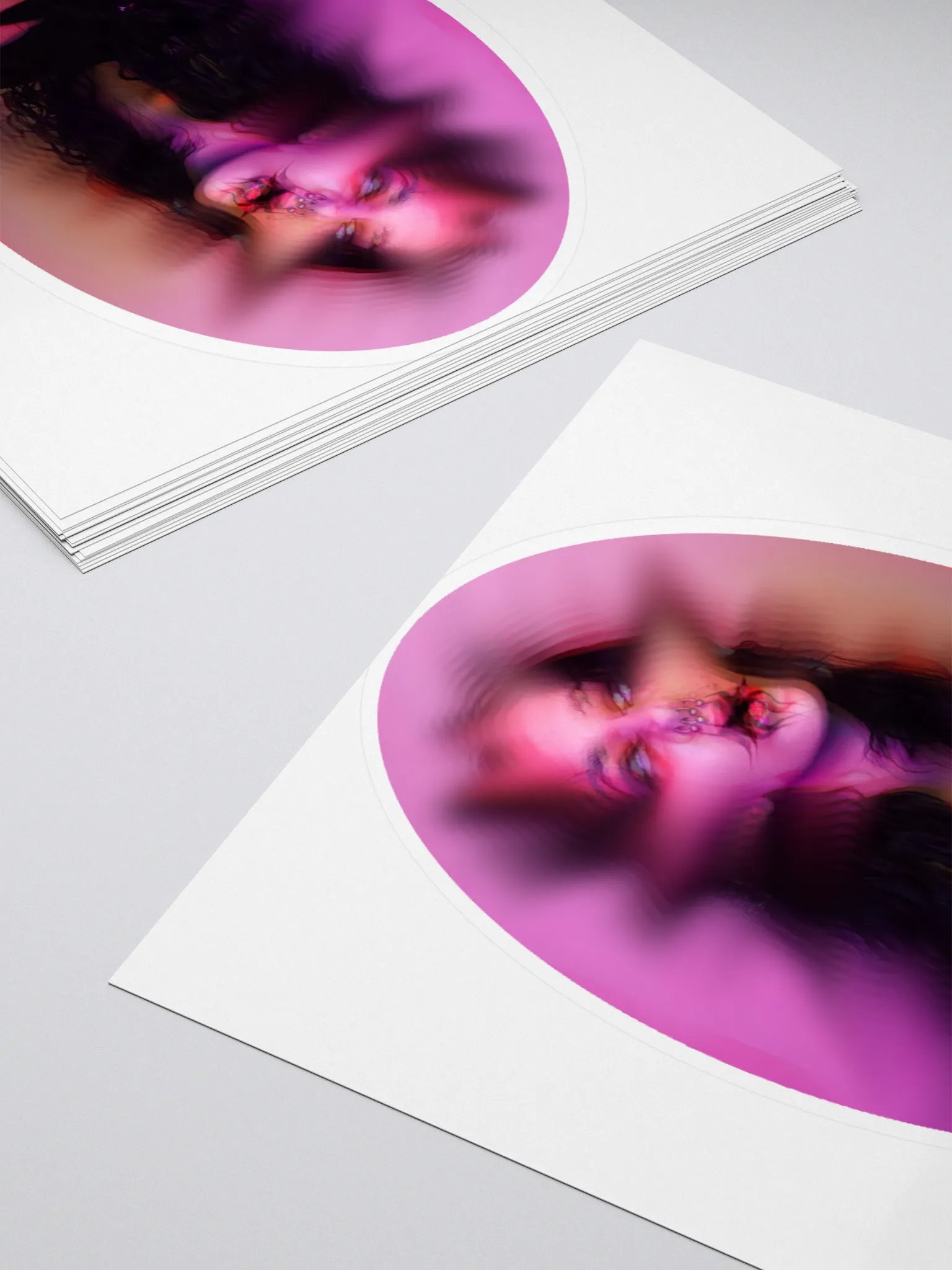 Falling into the Void Matte Sticker product image (12)