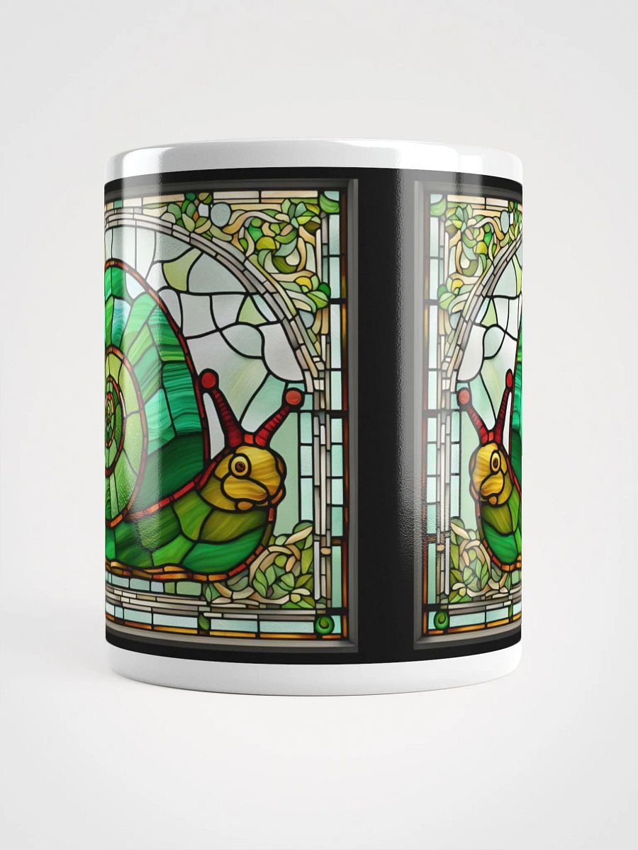 #004 Rosie Radar Snail Stained Glass Mug product image (9)