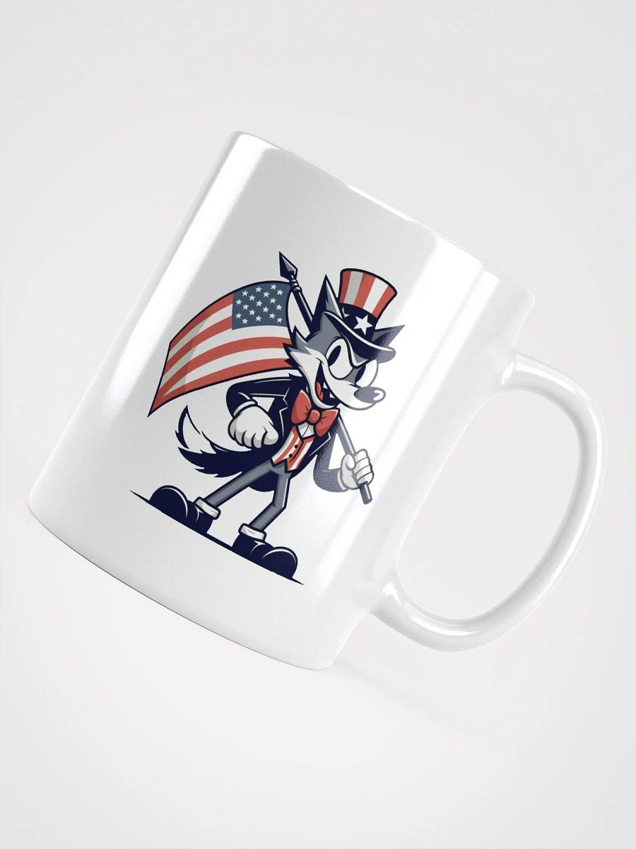 Wolf Uncle Sam Mug product image (4)