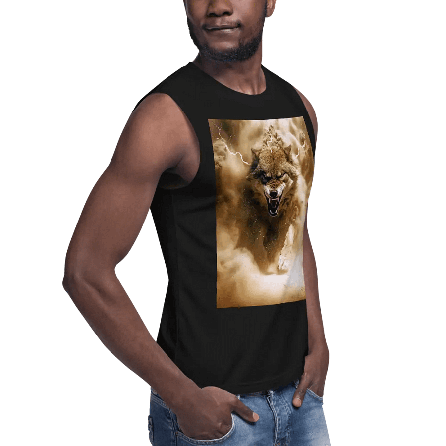 Thunderous Storm Wolf Muscle Top product image (8)
