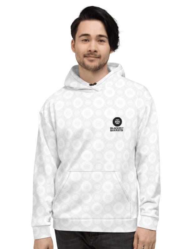 BBB All Over Print White Hoodie product image (10)