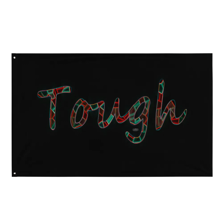 Tough - Black - Flag product image (1)