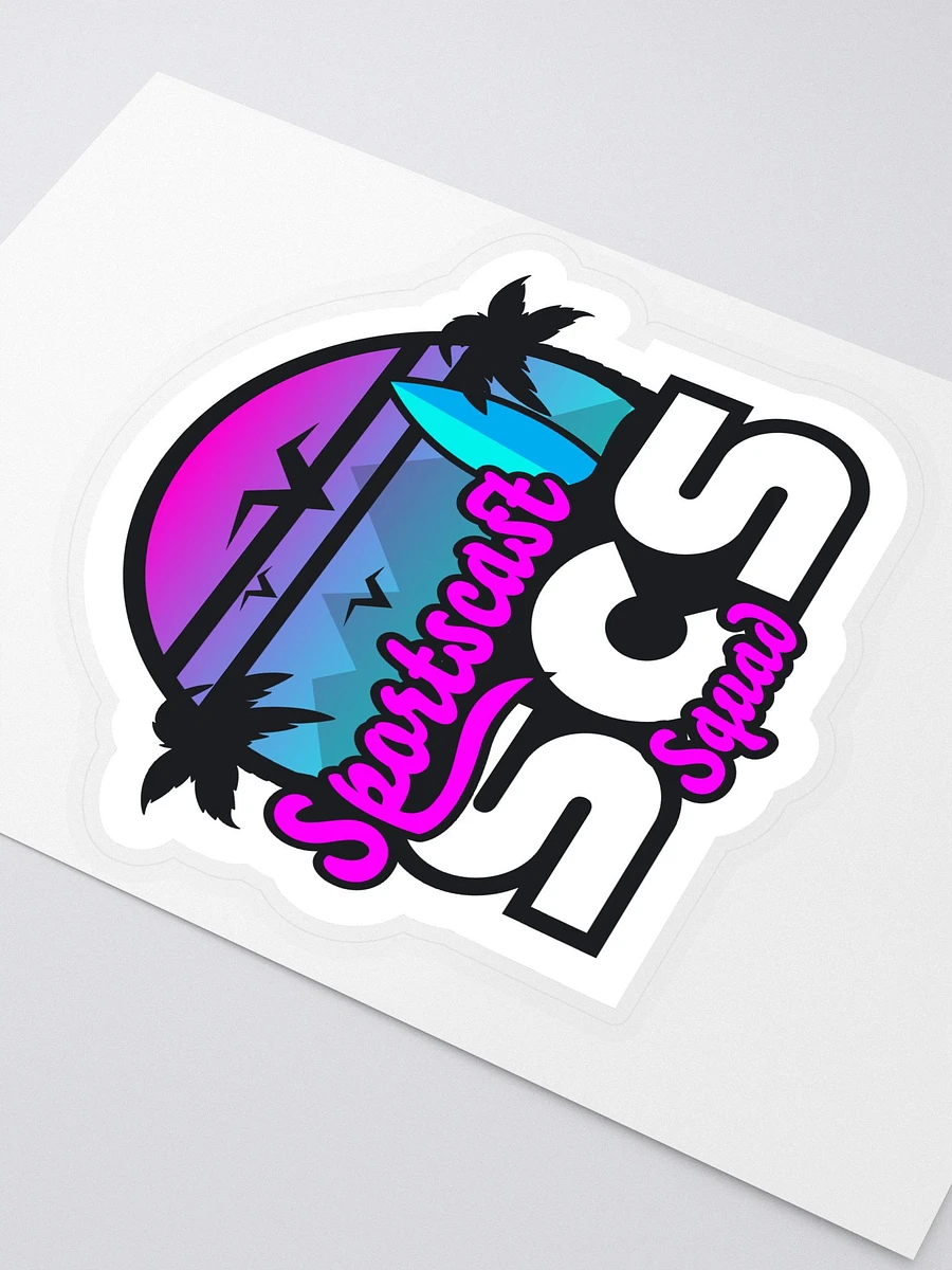 SCS SUMMERTIME STICKER product image (3)