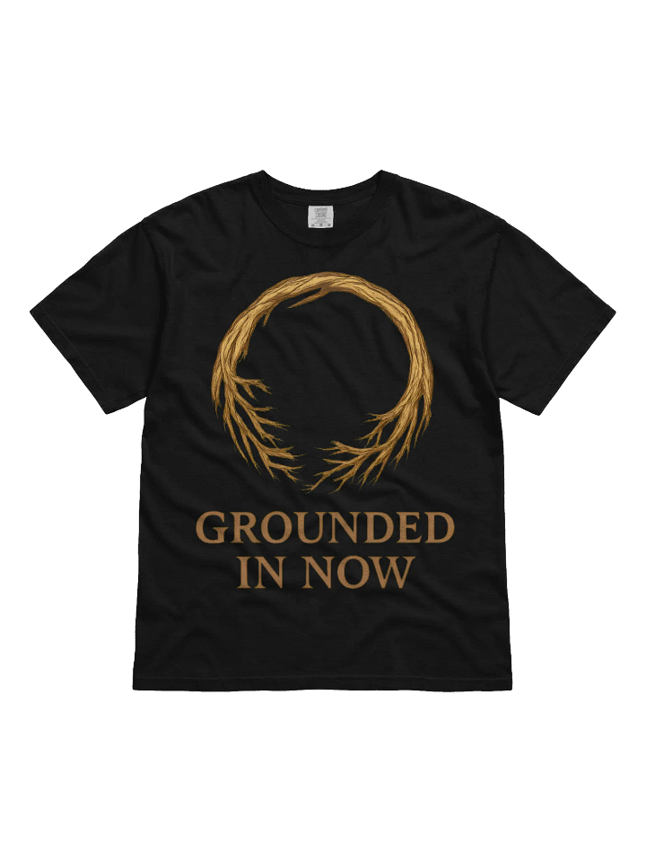 Grounded in Now Tree Wreath Tee product image (1)