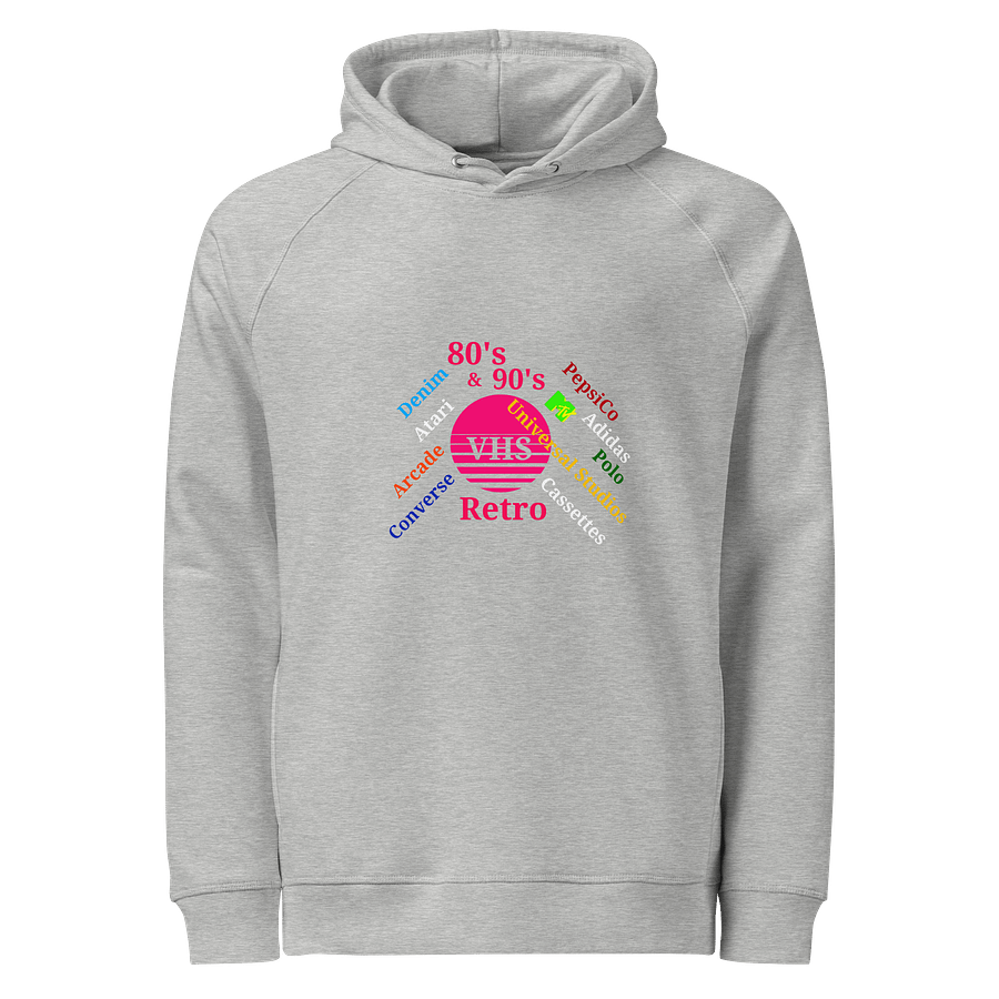 Retro VHS Circle Unisex Hoodie product image (1)