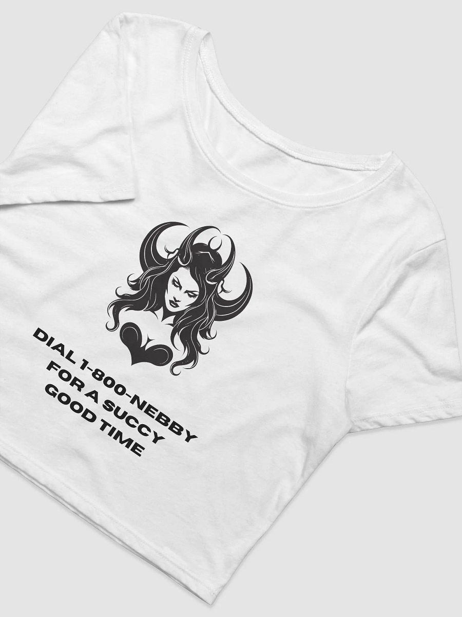 Gothic Heart Wings Women's Crop Tee product image (3)