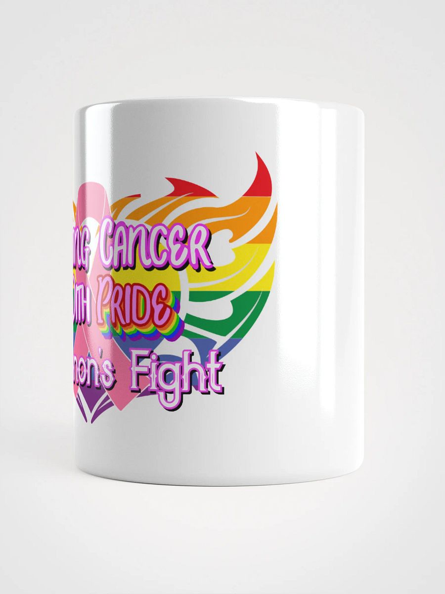 Fighting Cancer w/ Pride - White Mug product image (3)
