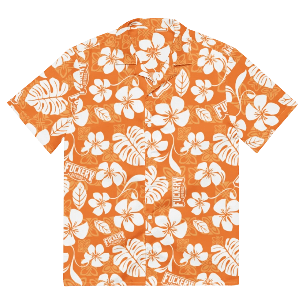 Fuckery Offroad Hawaiian Shirt - Orange product image (2)