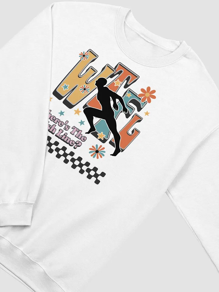 WTFL Wheres The Finish Line Floral Finish Line Sweatshirt product image (22)