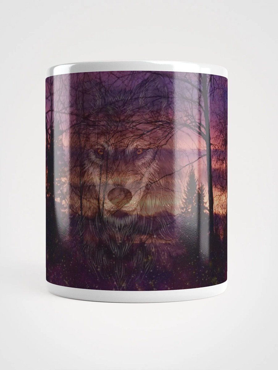 White Glossy Mug: Purple Fall Wolfstar product image (15)