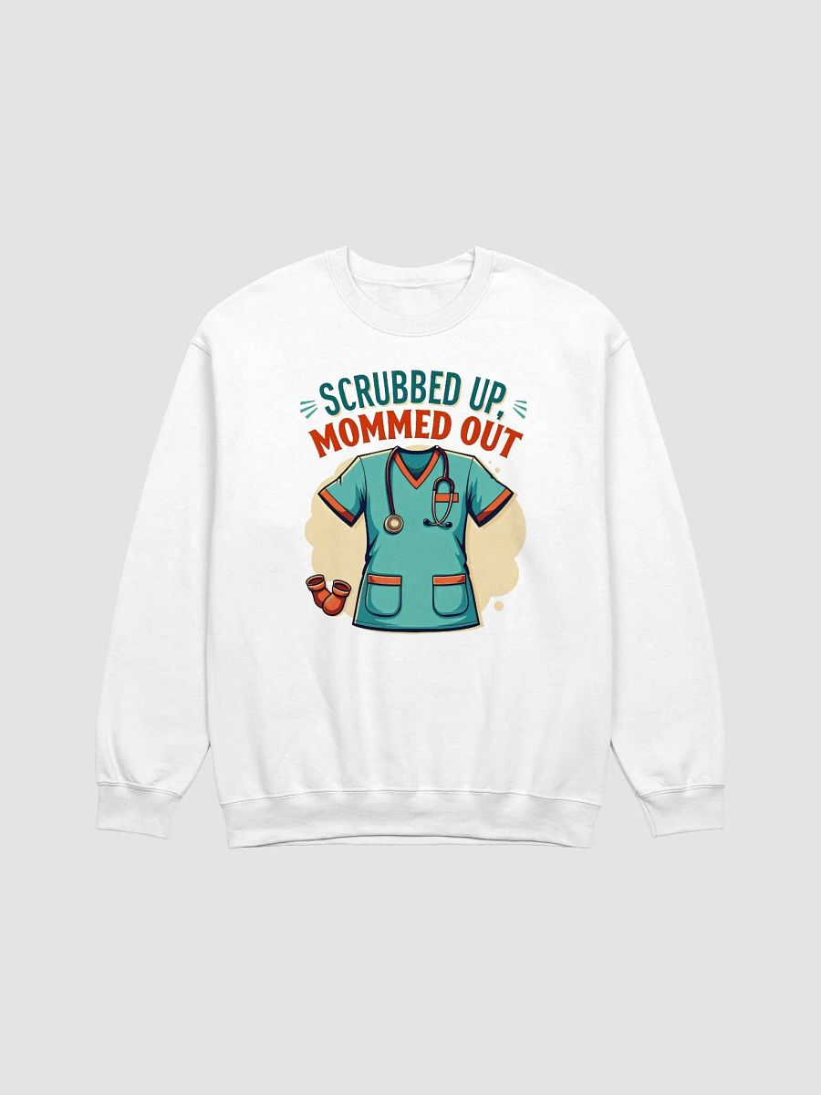 Mom med Out Medical Scrub Top Sweatshirt product image (1)