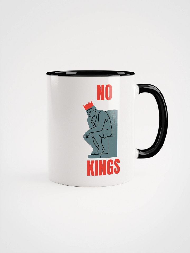 No Kings (Throne Variation) Accent Mug product image (2)