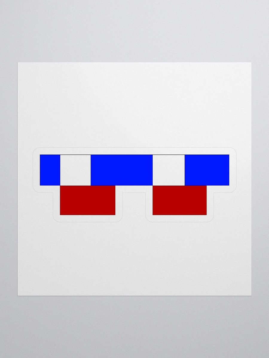 RedBlu Glasses Stickers product image (1)