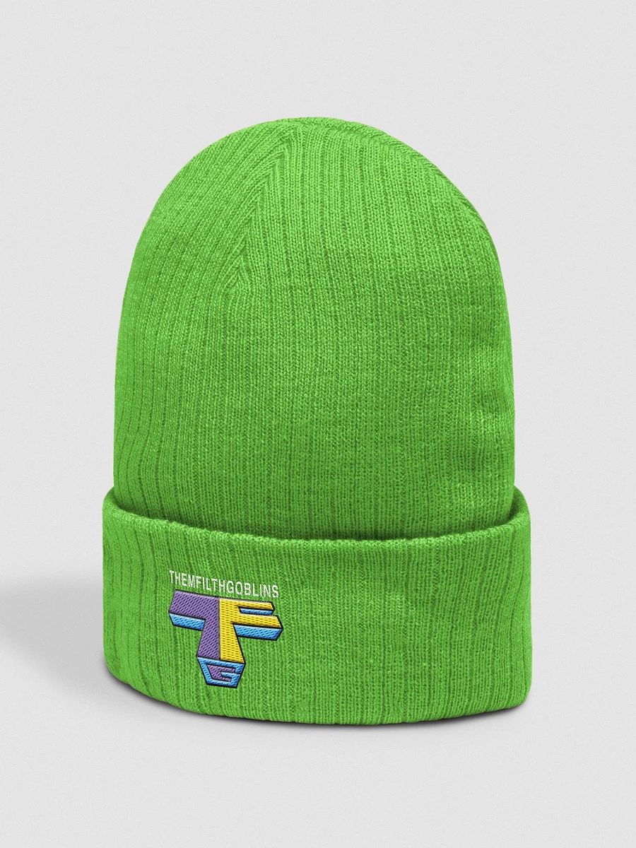 TFG-THEMFILTHGOBLINS Emblem-Knit Beanie product image (5)