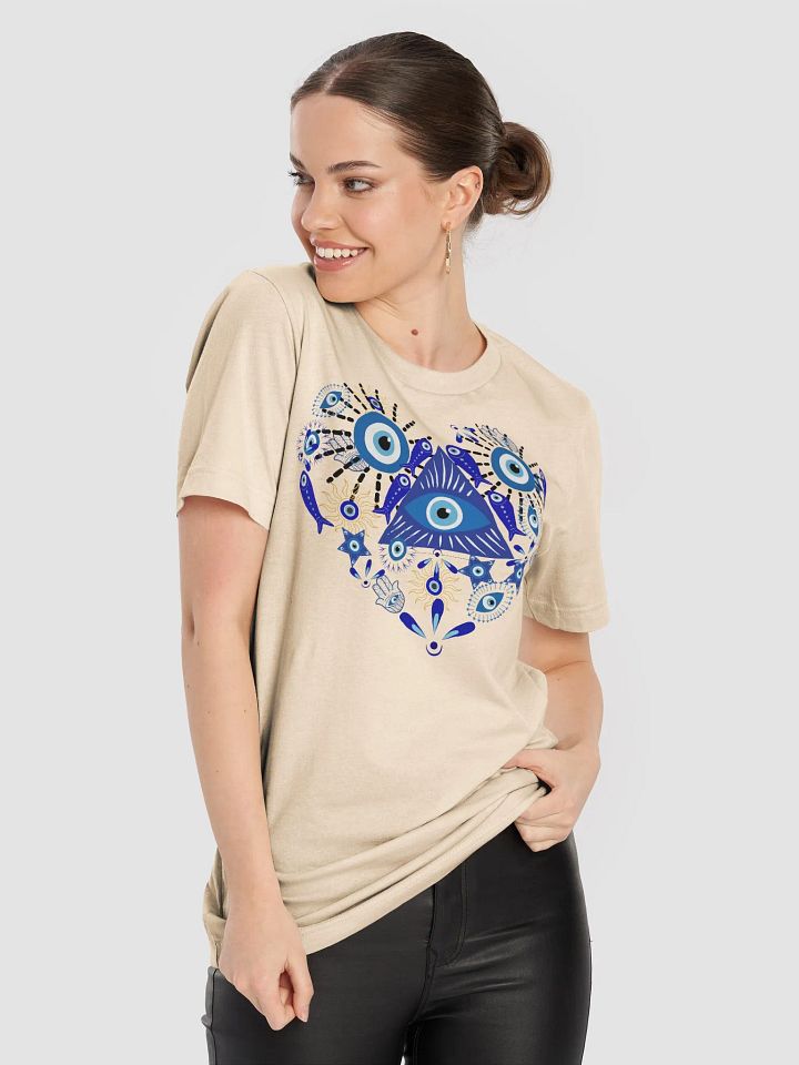 All-Seeing Heart Bella+Canvas Tee product image (1)