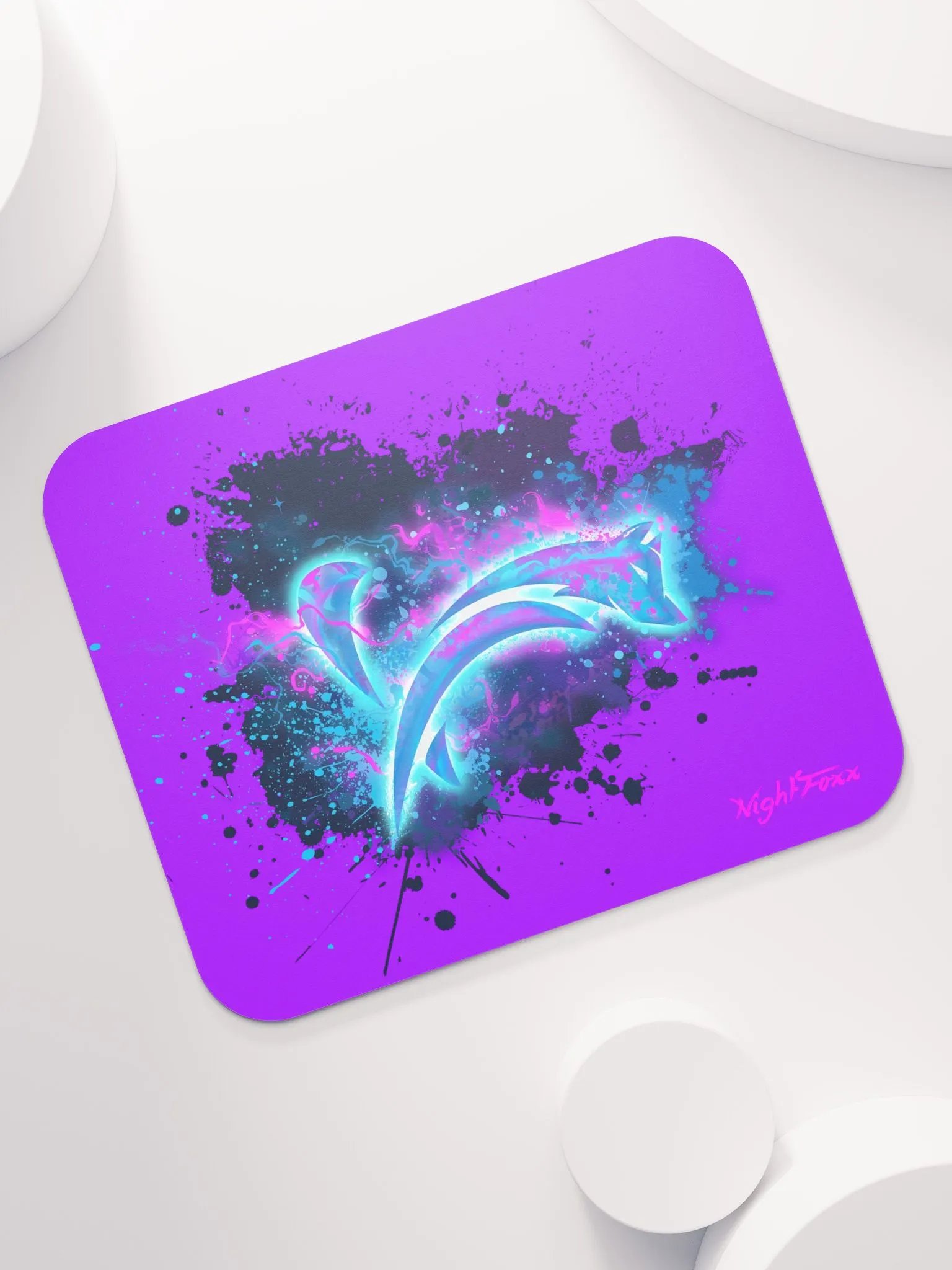 NightFoxx Logo Mousepad product image (7)