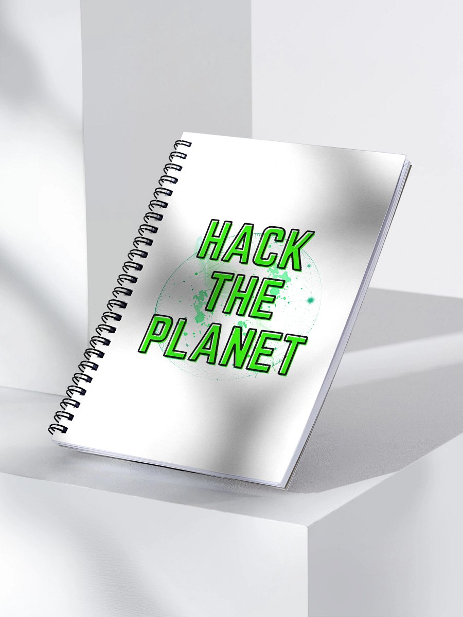 📓 Root Access Spiral Notebook – “Hack The Planet” Edition product image (3)