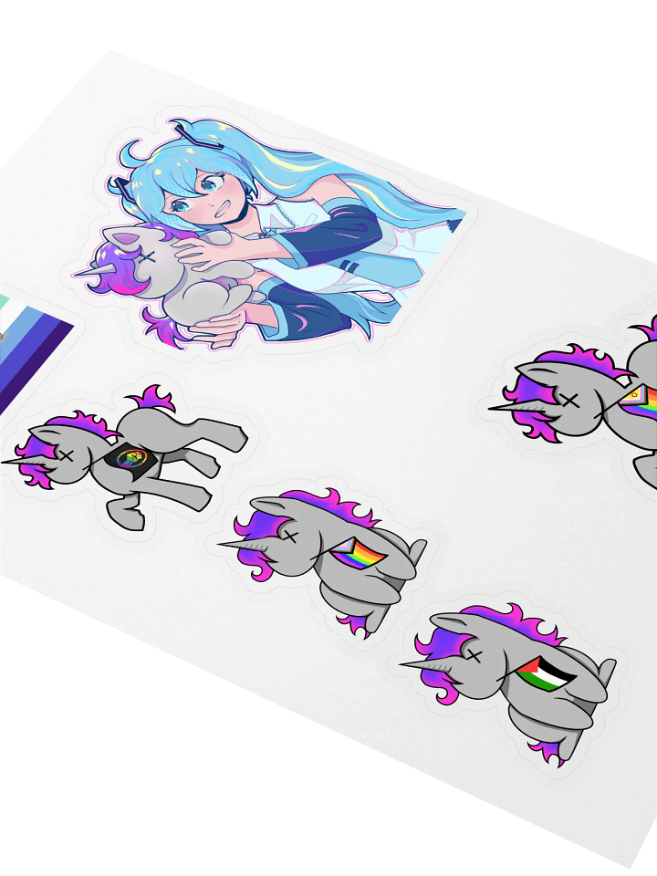 Unicorn Sticker Sheet product image (2)