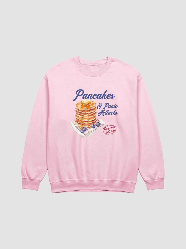 'Pancakes & Panic Attacks' Crewneck product image (9)