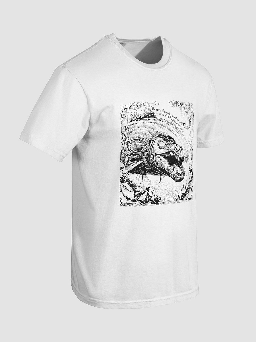 Beauty Doesn’t Explain Itself – Filigree Sea Creature T-Shirt product image (8)