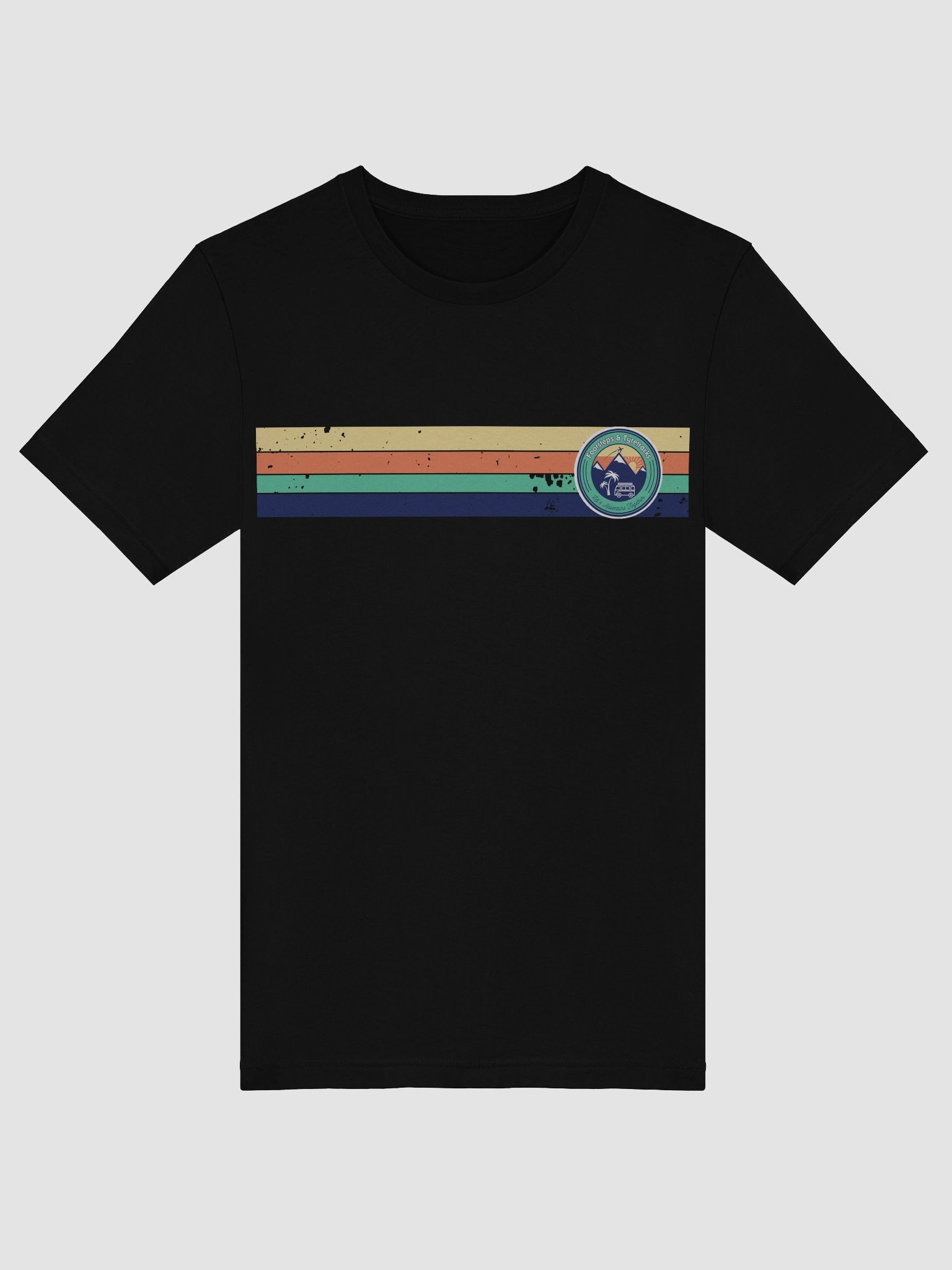 Footsteps & TyreTracks Logo - TShirt product image (21)