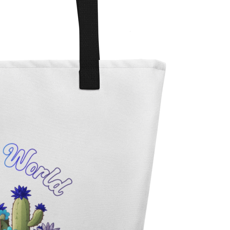 Rainbow Kitten Artist Tote Bag with Pocket product image (8)