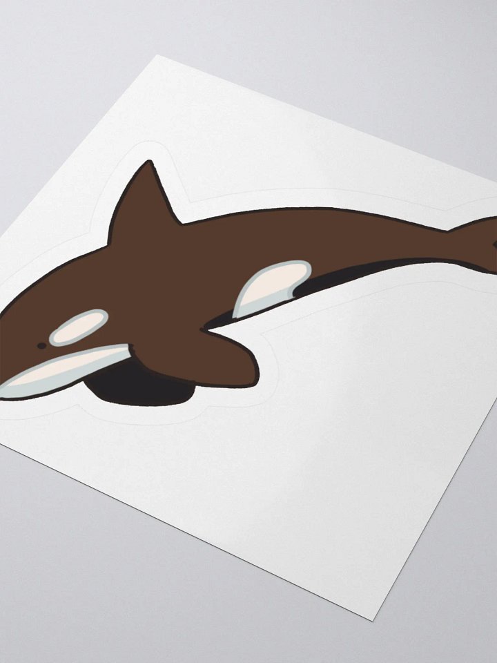 Orca Sticker product image (4)