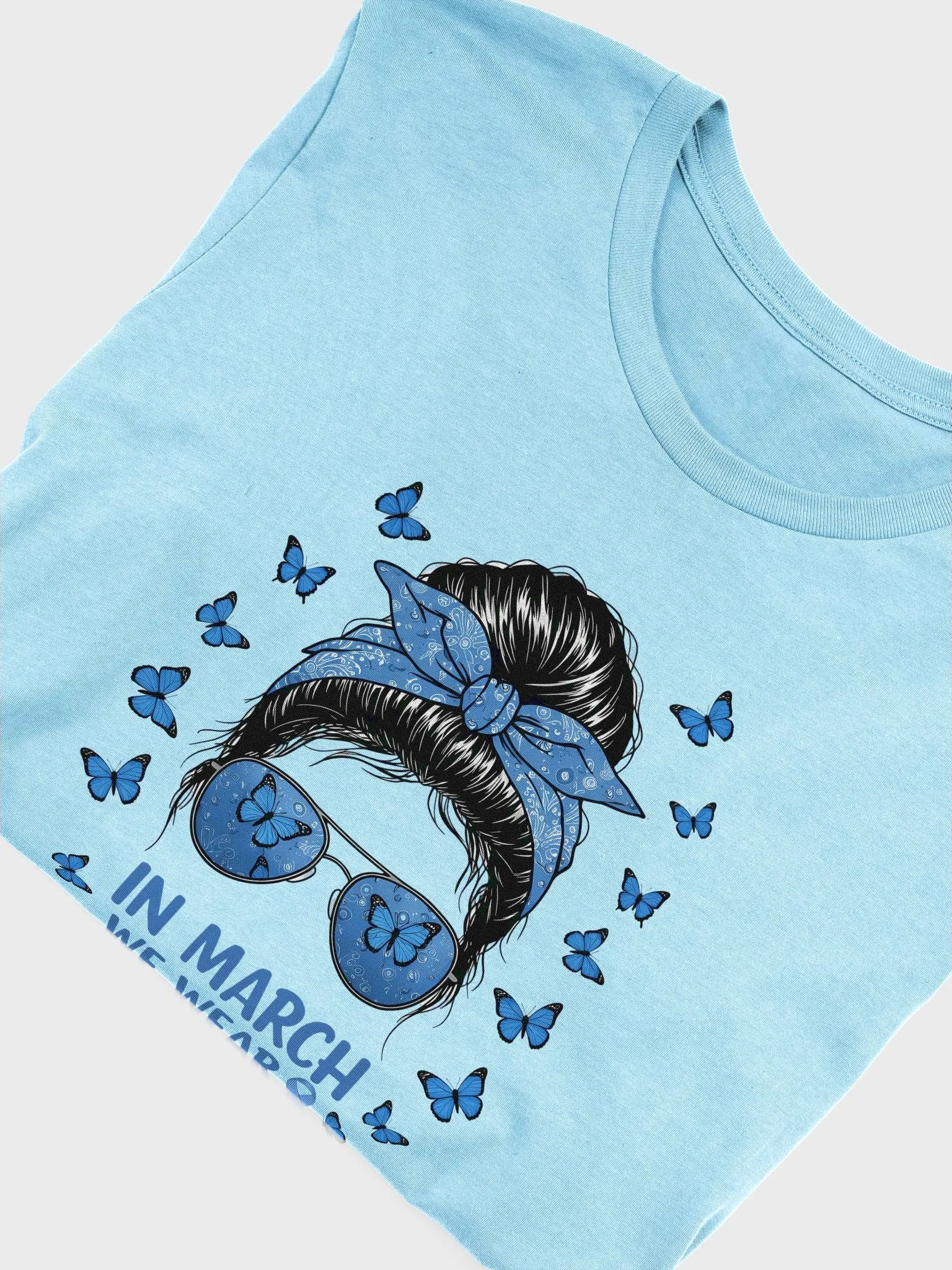 March Blue Wipe Out Colon Cancer Awareness T-Shirt product image (15)