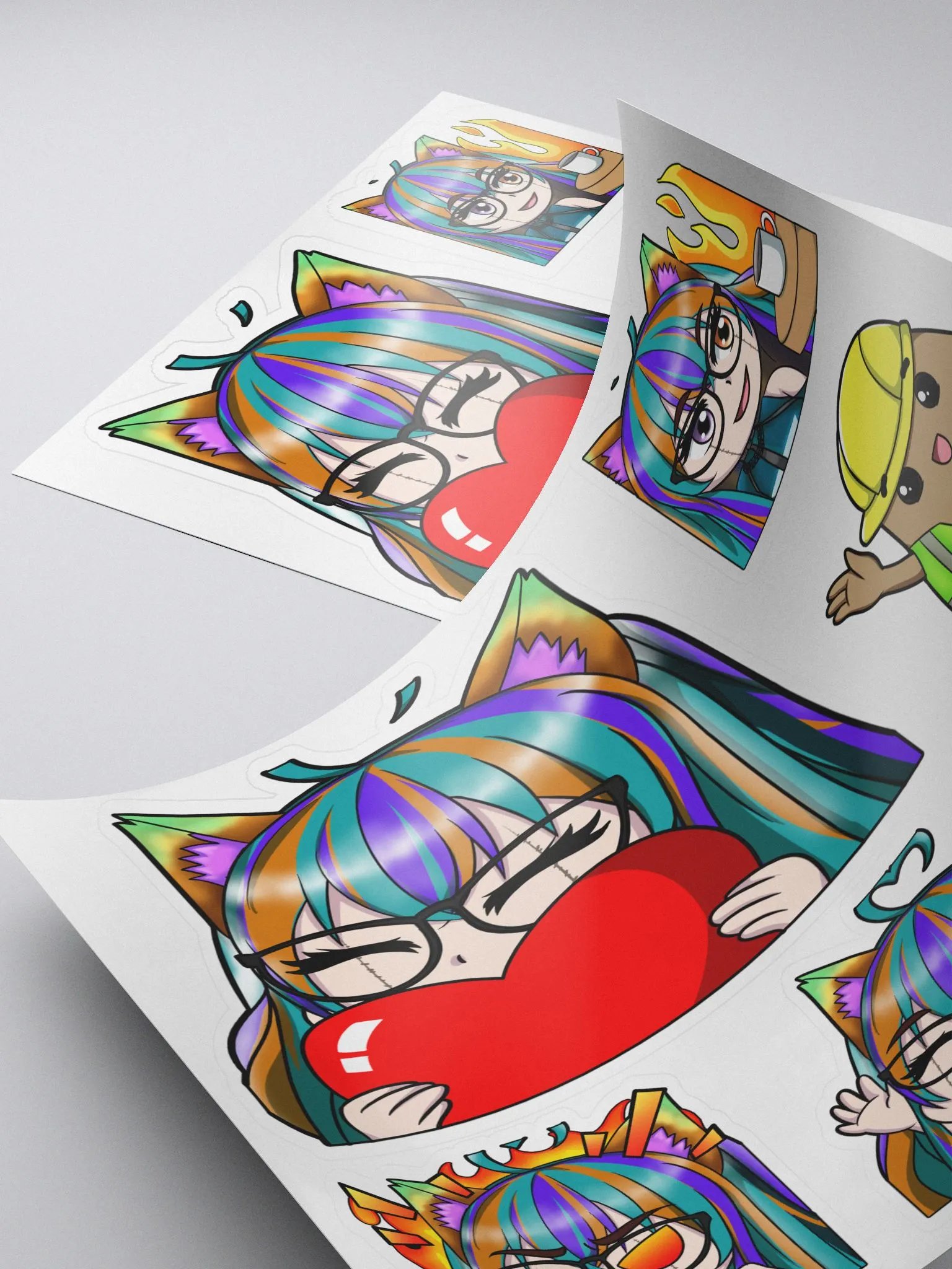 ZK Emote Sticker Sheet product image (4)