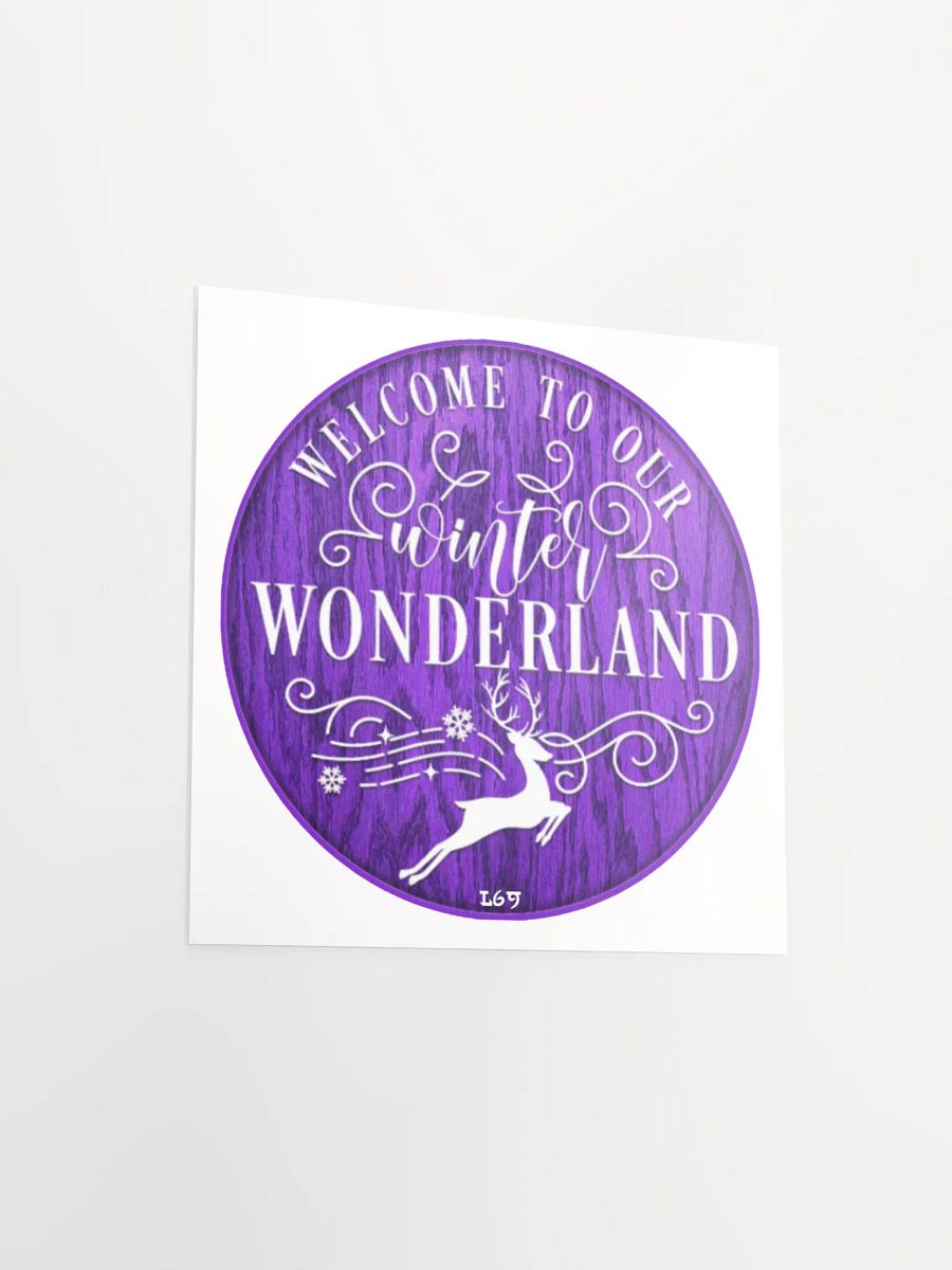 WELCOME TO OUR WINTER WONDERLAND product image (5)
