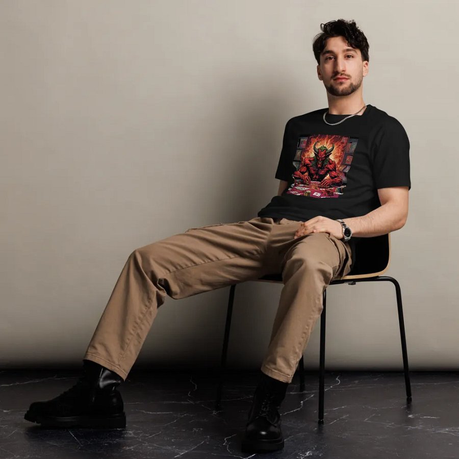 I HAVE A GAMBLING DEMON TEE product image (5)
