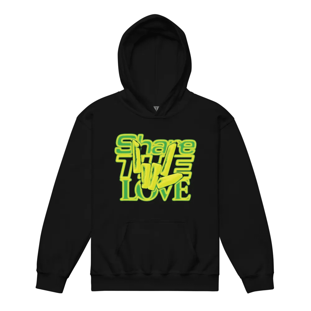 3D Share The Love Youth Hoodie product image (8)
