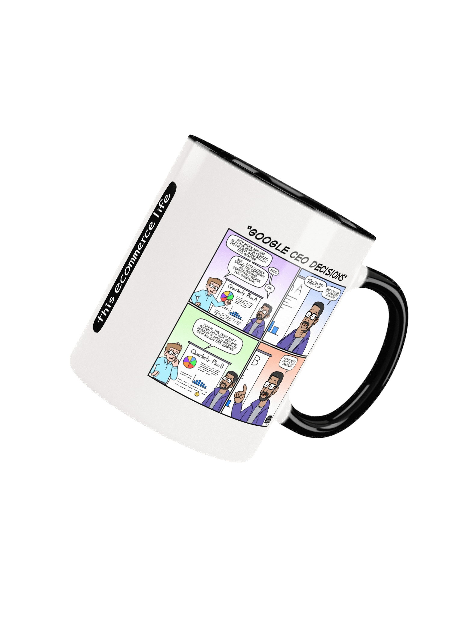 "Google CEO decisions" mug product image (8)