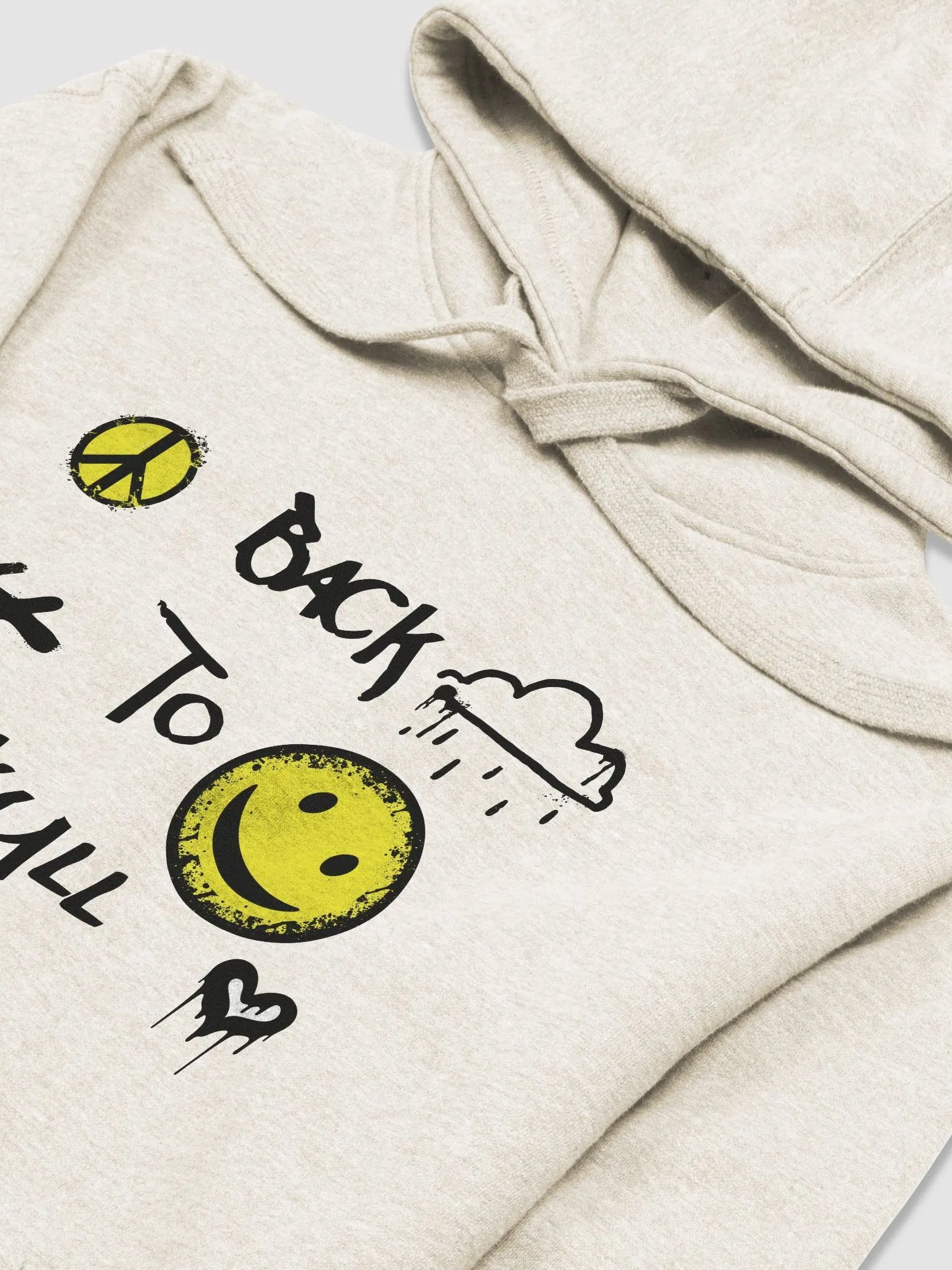 Back To Skull 2 Unisex Hoodie product image (2)
