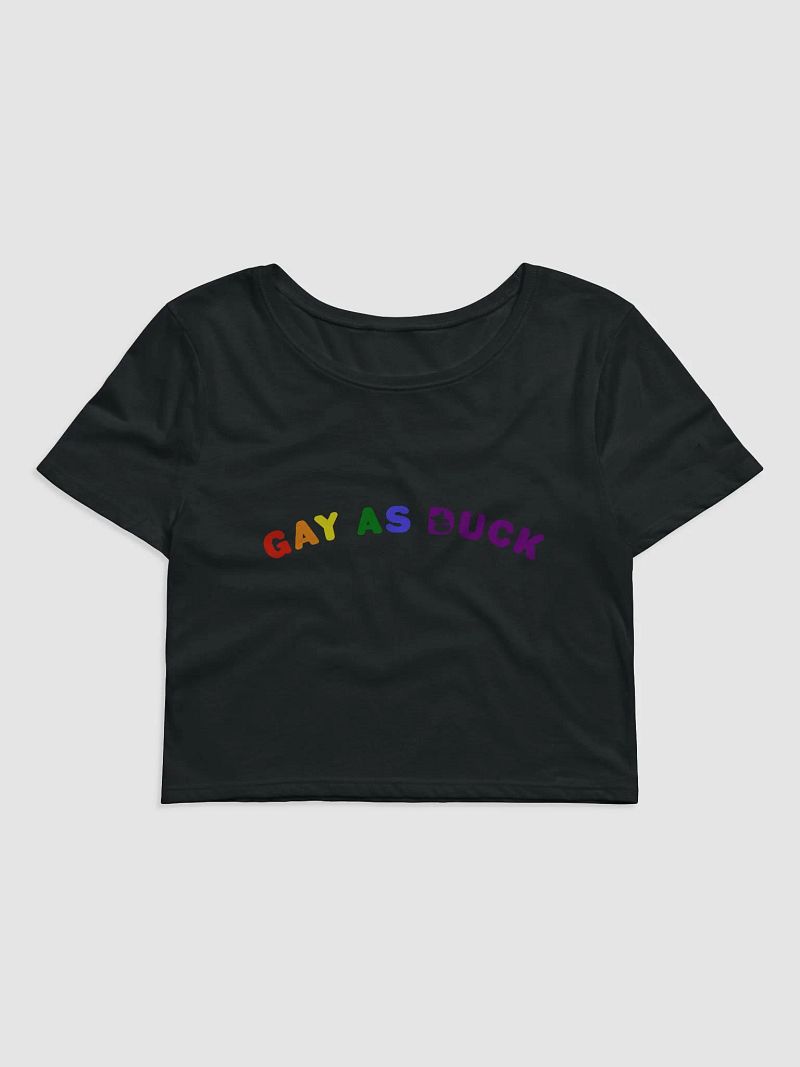 Gay As Duck Crop - Pride