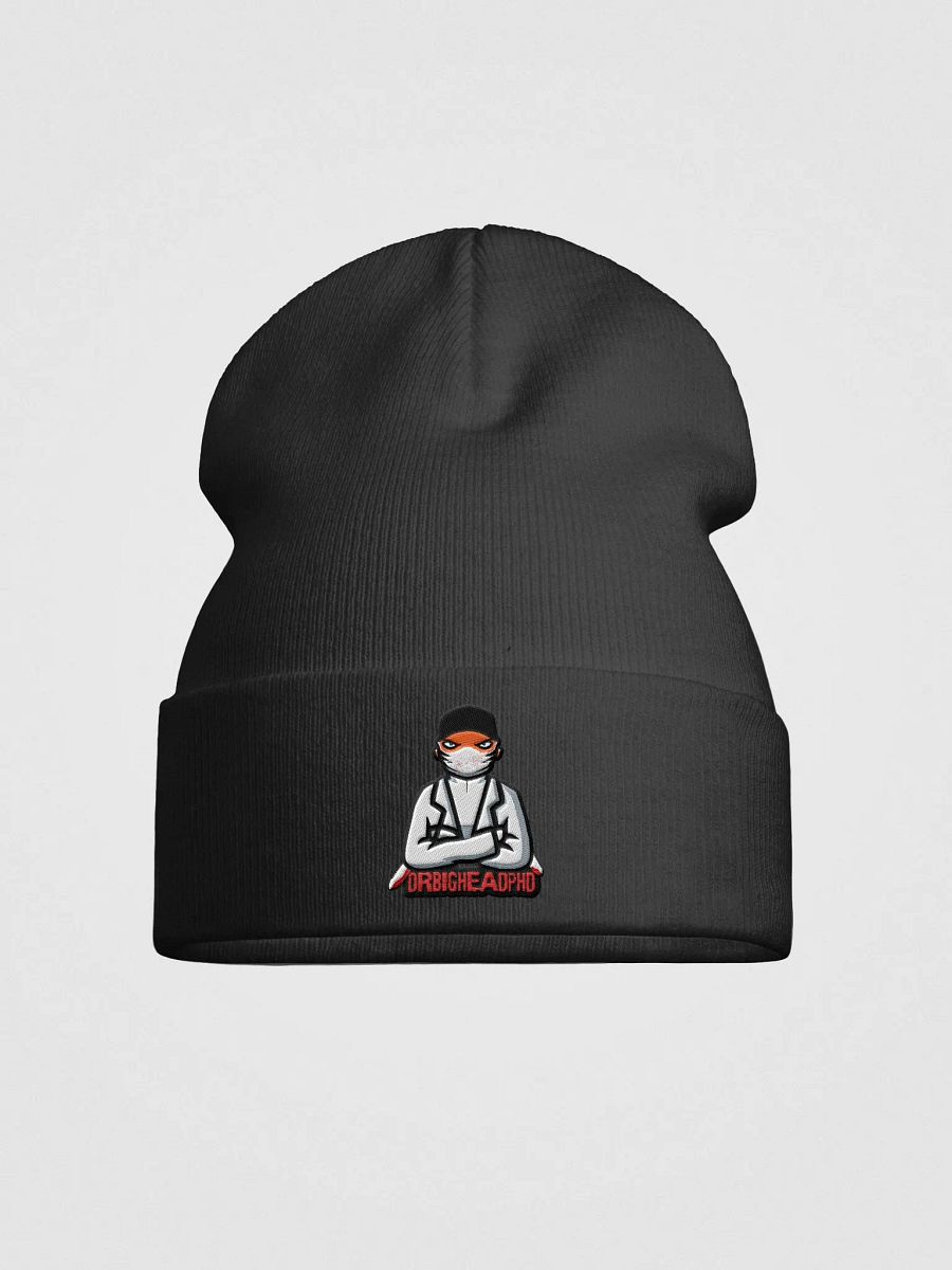 DRBIGHEADPHD Stylized Character Knit Beanie product image (1)