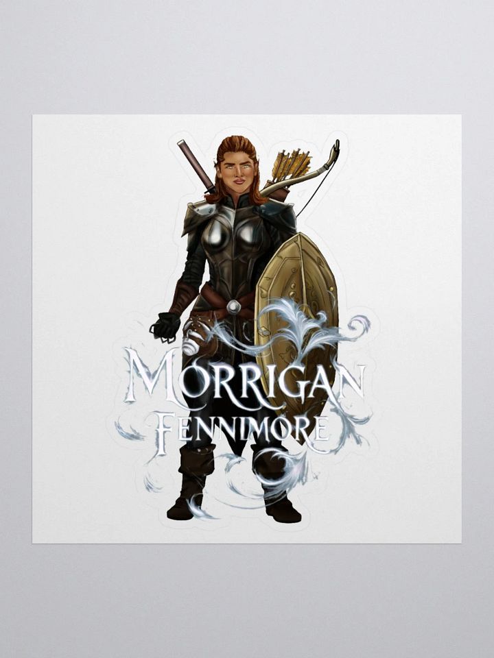 NoobPodcast Morrigan Fennimore Plain Sticker product image (1)