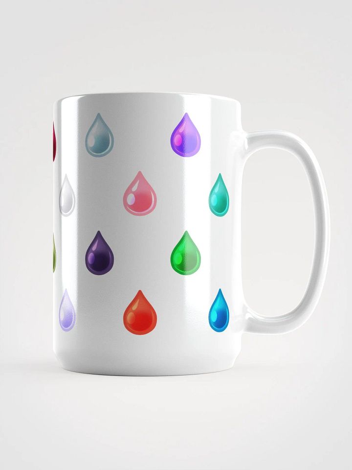 Droplets Mug (White) product image (1)