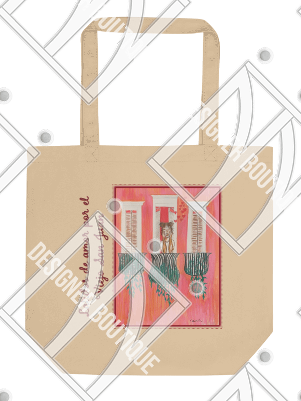 NN Designer Boutique x Camila Arraiza: Bolso de Mano (Castaña) – Latidos de Amor por el Viejo San Jua product image (1)