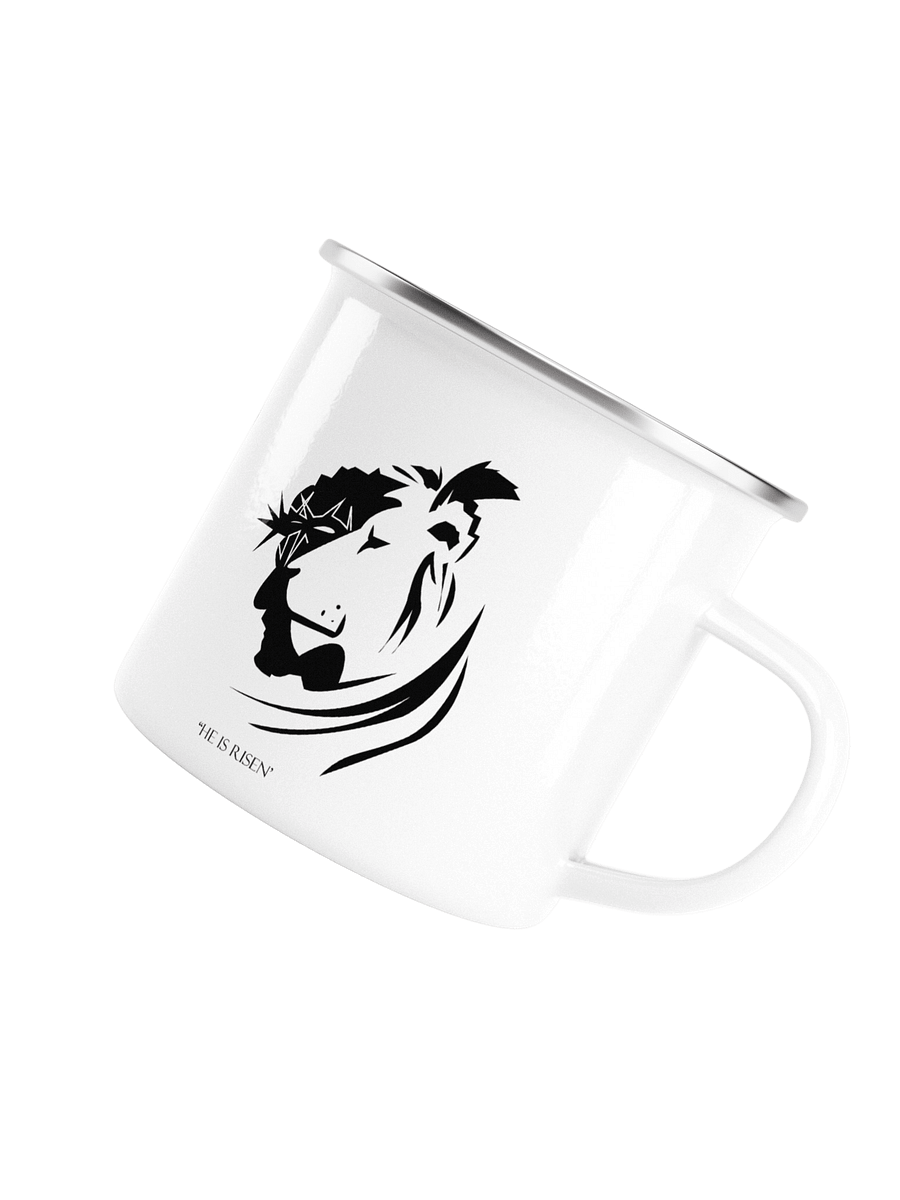 Jesus Is Risen Enamel Mug product image (2)