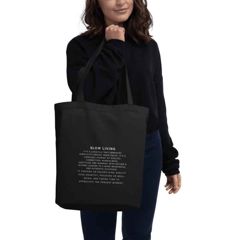 Tote Bag - Slow living product image (3)