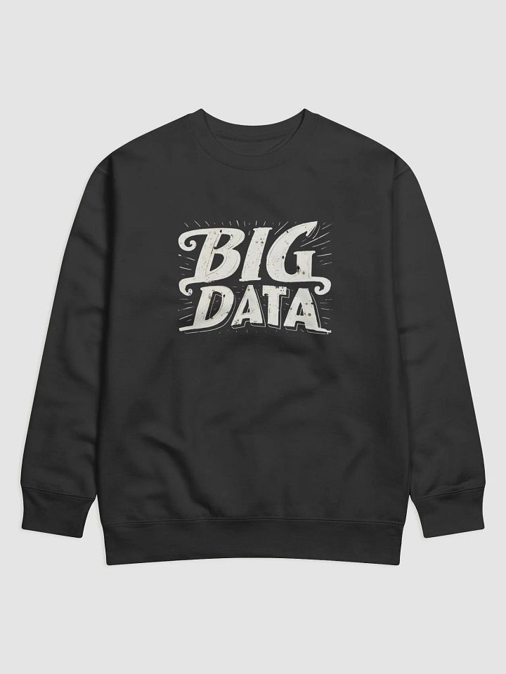 Big Data Design Long Sleeve Pullover - Cozy, Funny, and Stylish for Tech Enthusiasts product image (1)
