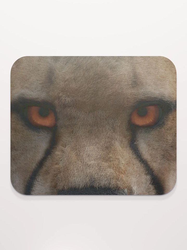 Cheetah Head - Desk Mouse Pad product image (2)