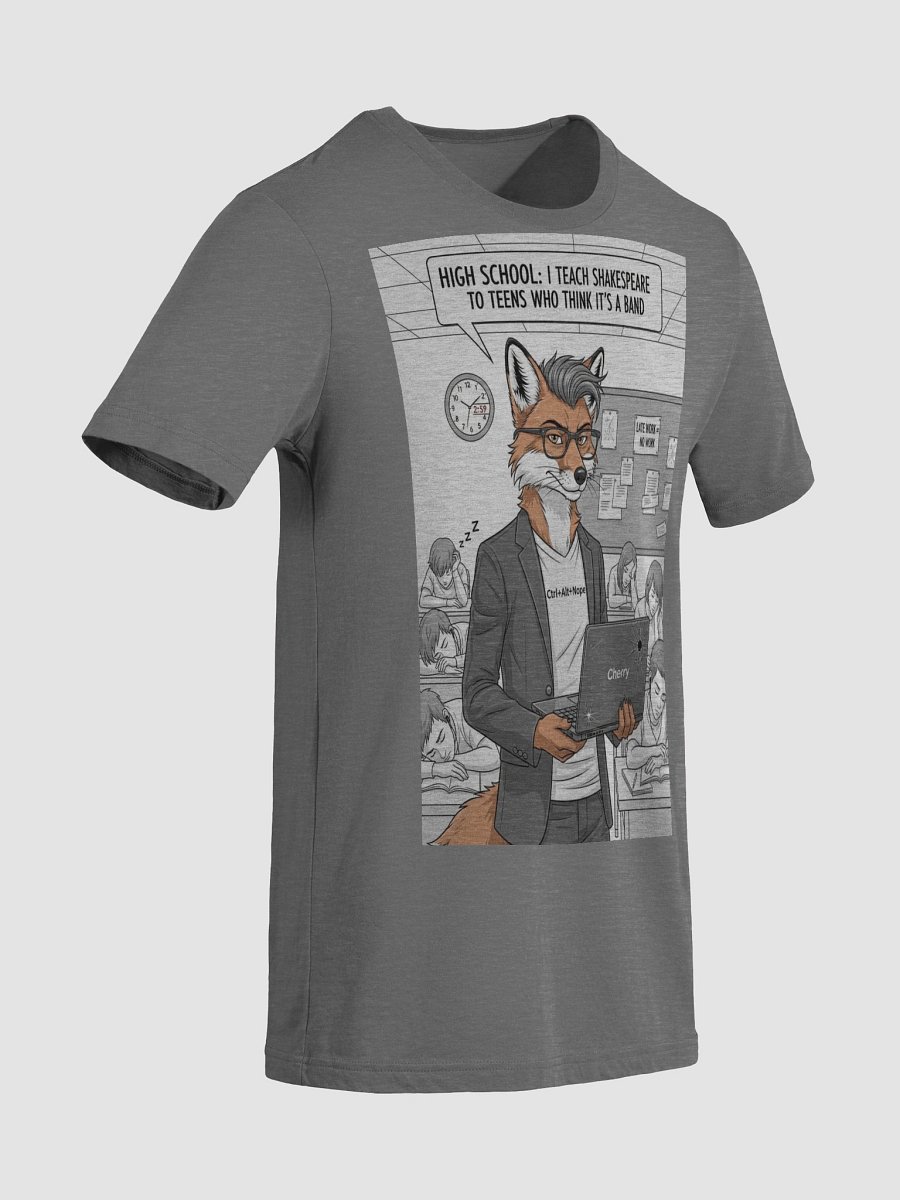 Ctrl+Alt+Nope Fox High School Tee product image (103)