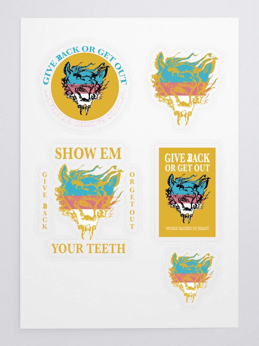S.E.Y.T. sticker set 2 product image (3)
