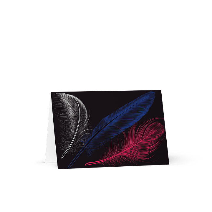 Feathered Whispers Greeting Card product image (1)