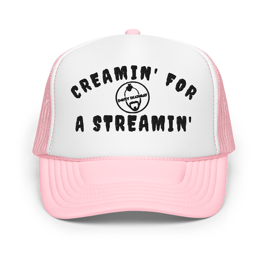 Creamin' For a Streamin' Embroidered Trucker Hat Light product image (11)