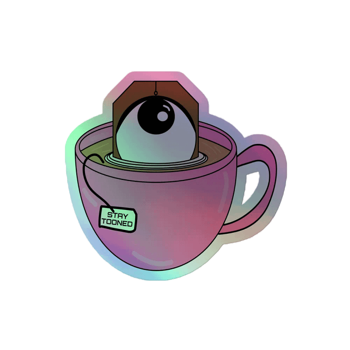 IT Holographic Vinyl Sticker product image (2)