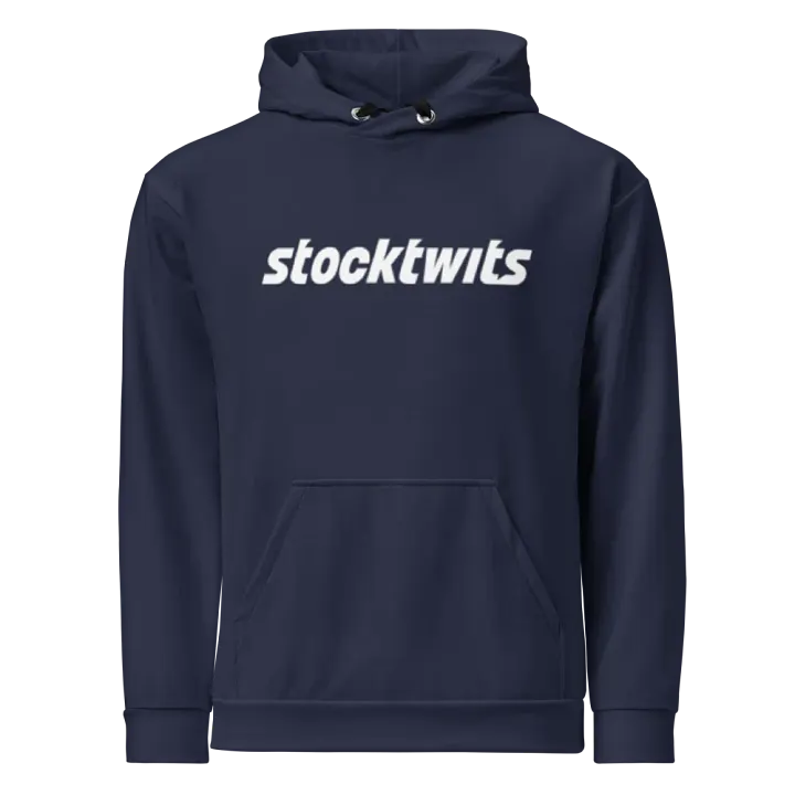 Stocktwits NEW Hoodie- Blue product image (1)