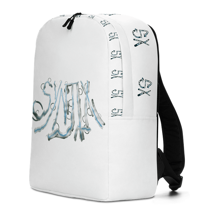 Halloween Ghost SynjiX Backpack (White) product image (2)
